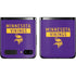 NFL Minnesota Vikings Purple Performance Series Galaxy Z Flip Skin