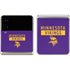 NFL Minnesota Vikings Purple Performance Series Galaxy Z Flip3 5G Skin