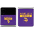 NFL Minnesota Vikings Purple Performance Series Galaxy Z Flip4 5G Skin