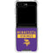 NFL Minnesota Vikings Purple Performance Series Galaxy Z Flip5 5G Clear Case