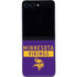 NFL Minnesota Vikings Purple Performance Series Galaxy Z Flip5 5G Skin