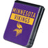 NFL Minnesota Vikings Purple Performance Series Galaxy Z Flip5 5G Skin