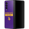 NFL Minnesota Vikings Purple Performance Series Galaxy Z Fold3 5G Skin
