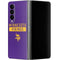NFL Minnesota Vikings Purple Performance Series Galaxy Z Fold4 5G Skin