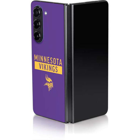 NFL Minnesota Vikings Purple Performance Series Galaxy Z Fold5 5G Skin