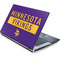 NFL Minnesota Vikings Purple Performance Series Generic Laptop Skin