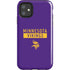 NFL Minnesota Vikings Purple Performance Series iPhone 11 Impact Case