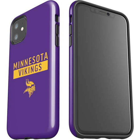 NFL Minnesota Vikings Purple Performance Series iPhone 11 Impact Case