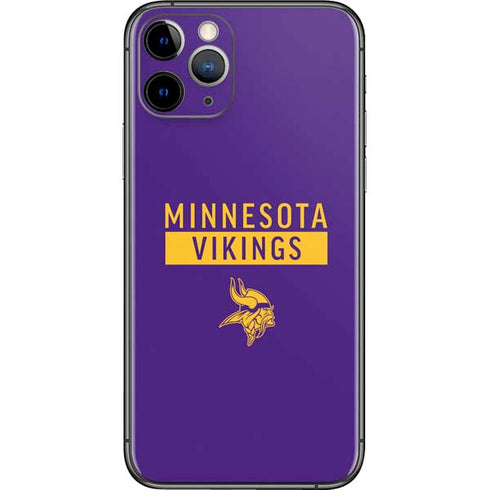 NFL Minnesota Vikings Purple Performance Series iPhone 11 Pro Skin