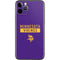NFL Minnesota Vikings Purple Performance Series iPhone 11 Pro Skin