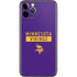 NFL Minnesota Vikings Purple Performance Series iPhone 11 Pro Skin