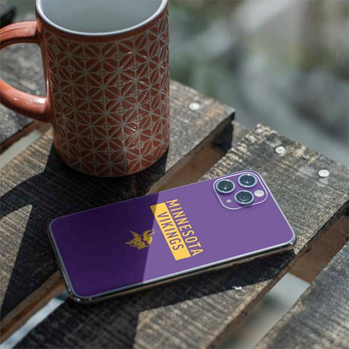 NFL Minnesota Vikings Purple Performance Series iPhone 11 Pro Skin