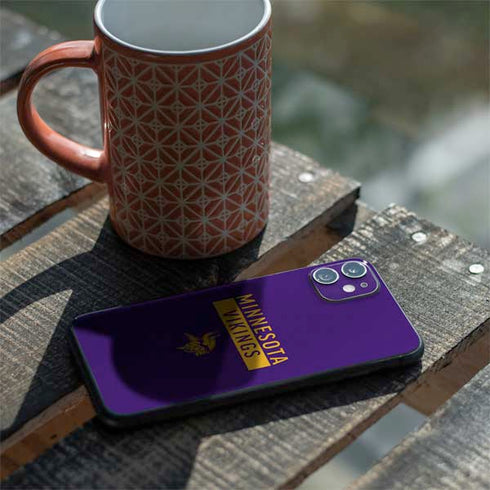 NFL Minnesota Vikings Purple Performance Series iPhone 11 Skin