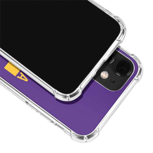 NFL Minnesota Vikings Purple Performance Series iPhone 12 Clear Case