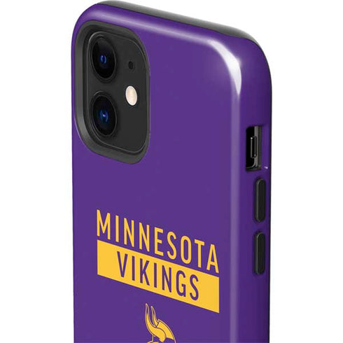 NFL Minnesota Vikings Purple Performance Series iPhone 12 Impact Case