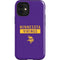 NFL Minnesota Vikings Purple Performance Series iPhone 12 Mini Impact Case