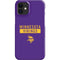 NFL Minnesota Vikings Purple Performance Series iPhone 12 Mini Lite Case