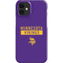 NFL Minnesota Vikings Purple Performance Series iPhone 12 Mini Lite Case