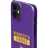 NFL Minnesota Vikings Purple Performance Series iPhone 12 Mini Lite Case