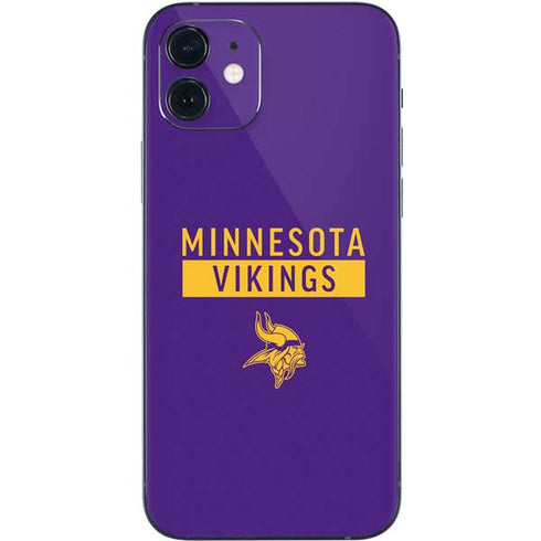NFL Minnesota Vikings Purple Performance Series iPhone 12 Mini Skin
