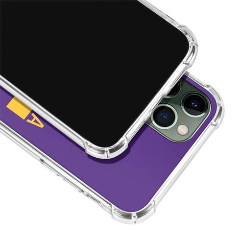 NFL Minnesota Vikings Purple Performance Series iPhone 12 Pro Clear Case