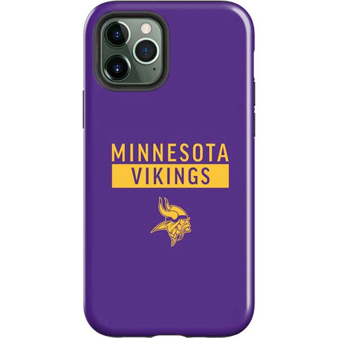 NFL Minnesota Vikings Purple Performance Series iPhone 12 Pro Impact Case