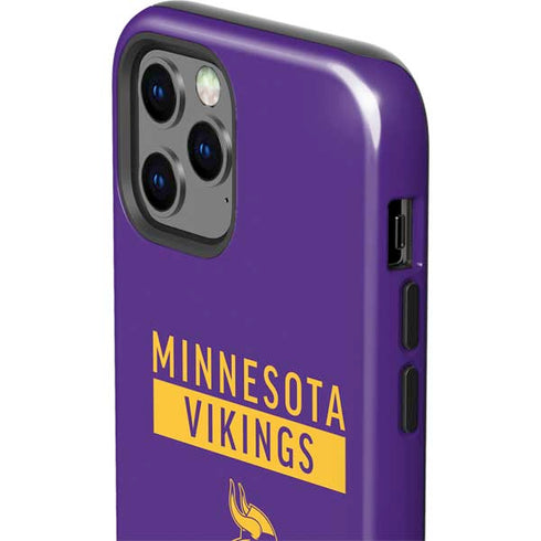 NFL Minnesota Vikings Purple Performance Series iPhone 12 Pro Impact Case