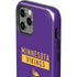 NFL Minnesota Vikings Purple Performance Series iPhone 12 Pro Impact Case