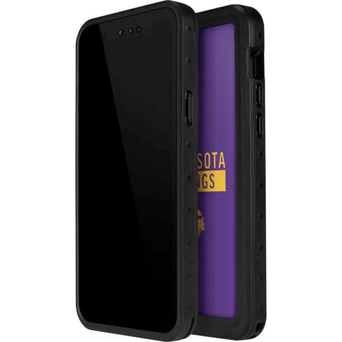NFL Minnesota Vikings Purple Performance Series iPhone 12 Pro Waterproof Case