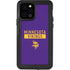 NFL Minnesota Vikings Purple Performance Series iPhone 12 Pro Waterproof Case