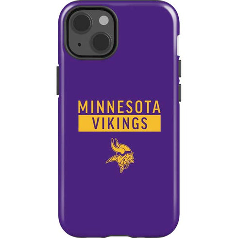 NFL Minnesota Vikings Purple Performance Series iPhone 13 Impact Case