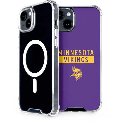 NFL Minnesota Vikings Purple Performance Series iPhone 13 MagSafe Case