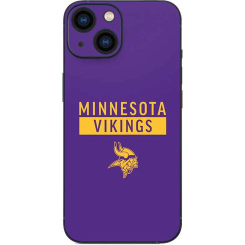 NFL Minnesota Vikings Purple Performance Series iPhone 13 Mini Skin