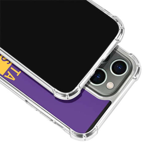 NFL Minnesota Vikings Purple Performance Series iPhone 13 Pro Clear Case
