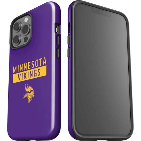 NFL Minnesota Vikings Purple Performance Series iPhone 13 Pro Max Impact Case