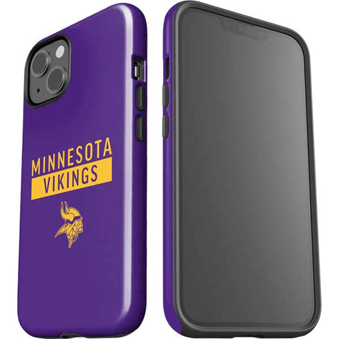 NFL Minnesota Vikings Purple Performance Series iPhone 15 Plus Impact Case