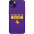 NFL Minnesota Vikings Purple Performance Series iPhone 15 Plus Skin