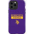 NFL Minnesota Vikings Purple Performance Series iPhone 15 Pro Max Impact Case