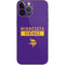 NFL Minnesota Vikings Purple Performance Series iPhone 14 Pro Max Skin