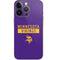 NFL Minnesota Vikings Purple Performance Series iPhone 14 Pro Skin