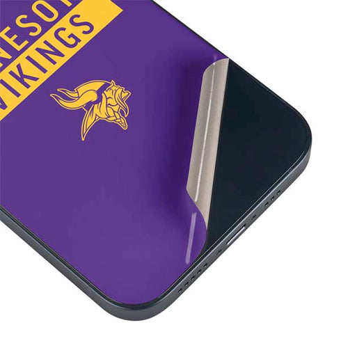NFL Minnesota Vikings Purple Performance Series iPhone 14 Skin