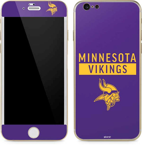 NFL Minnesota Vikings Purple Performance Series iPhone 6/6s Skin