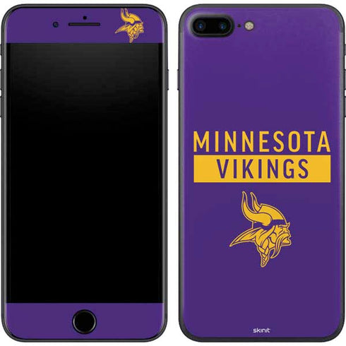 NFL Minnesota Vikings Purple Performance Series iPhone 8 Plus Skin