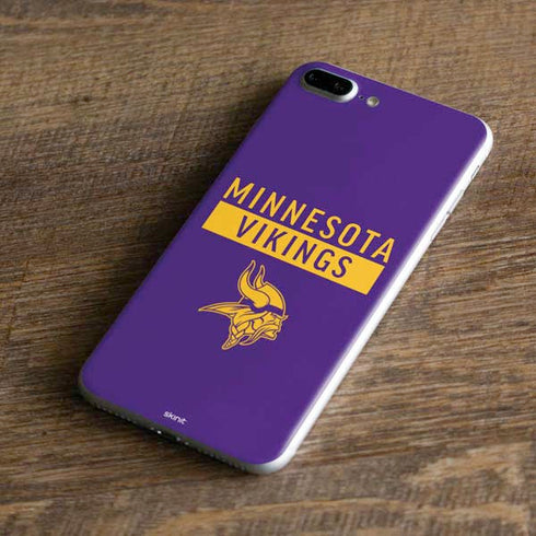 NFL Minnesota Vikings Purple Performance Series iPhone 8 Plus Skin