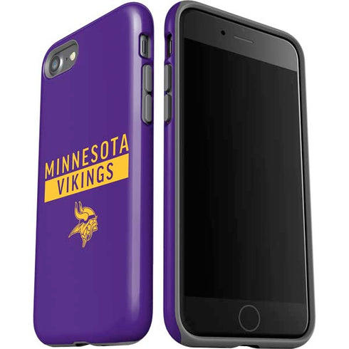 NFL Minnesota Vikings Purple Performance Series iPhone SE (2nd & 3rd Gen) Pro Case