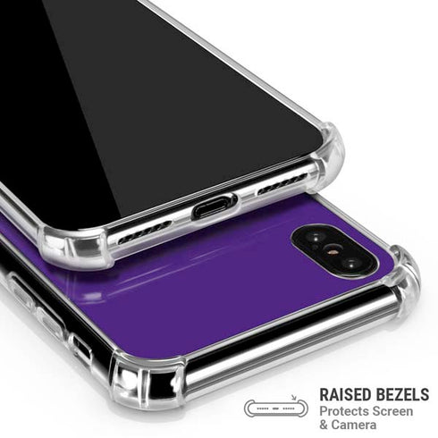 NFL Minnesota Vikings Purple Performance Series iPhone X/XS Clear Case