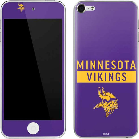 NFL Minnesota Vikings Purple Performance Series Apple iPod Skin