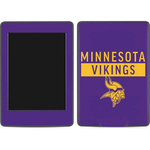 NFL Minnesota Vikings Purple Performance Series Amazon Kindle Skin
