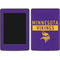 NFL Minnesota Vikings Purple Performance Series Amazon Kindle Skin
