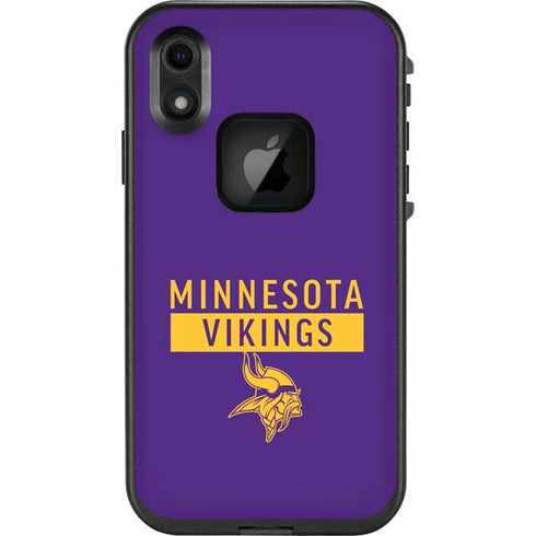 NFL Minnesota Vikings Purple Performance Series LifeProof Fre iPhone Skin